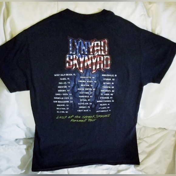 Lynyrd Skynyrd Last of the Street Survivors Farewell Tour Concert T-Shirt Size M - Picture 3 of 7